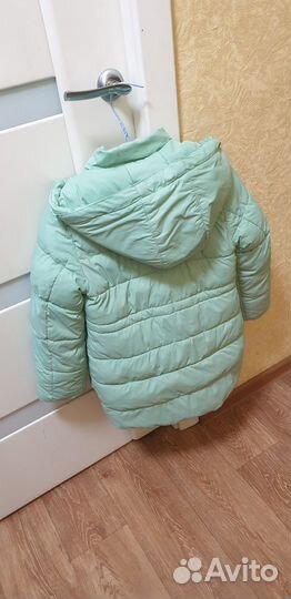 Куртка детская зимняя 122 см, на девочку