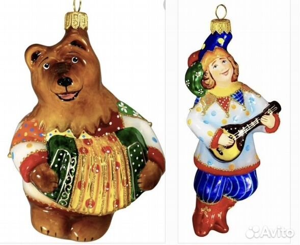 Елочные игрушки ариель купить в Серпухове | Хобби и отдых | Авито