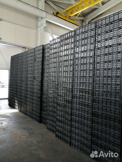 Ящики 600х400х150 (дно сплошное) полипропилен