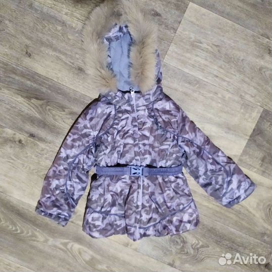 Костюм зимний для девочки 104 размер