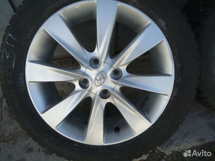 Колеса оригинал Hyundai Solaris 195/55/16 91T