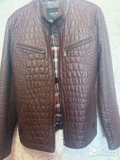 Куртка из натуральной кожи