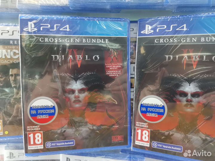Diablo 4 Ps 4 диск новый полностью русский