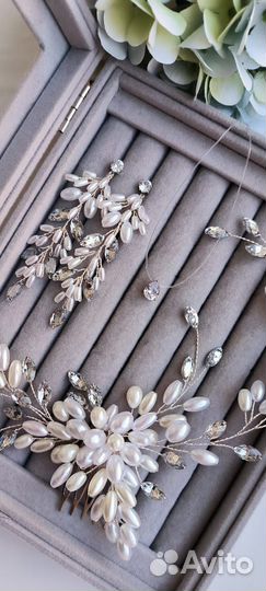 Украшение для невесты ручной работы