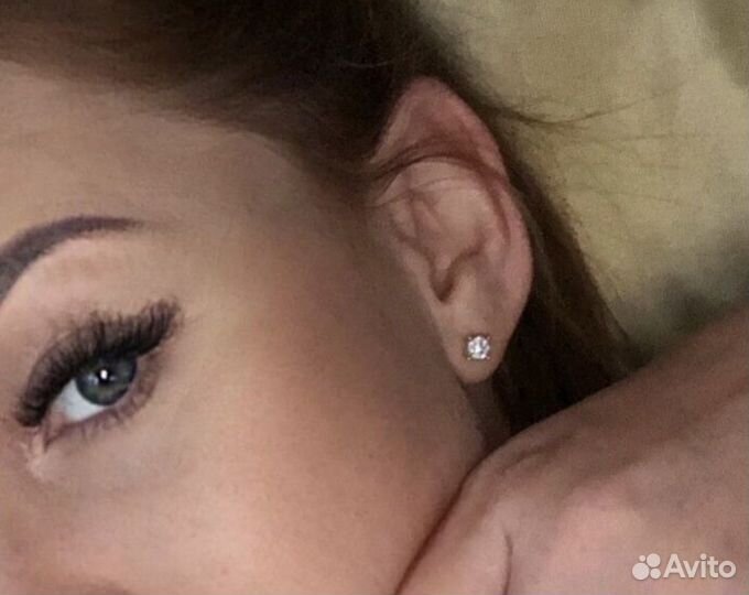 Серьги с бриллиантами