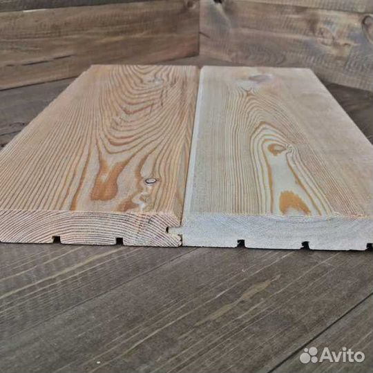 Имитация бруса лиственница