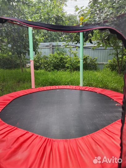 Батут с сеткой