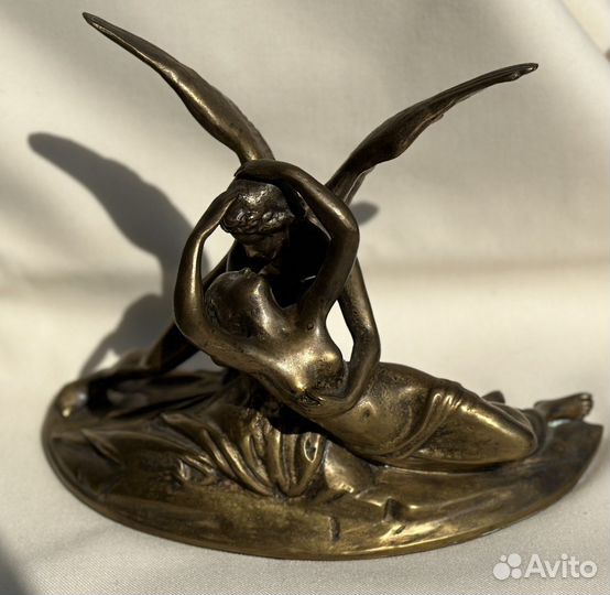 Статуэтка «Амур и Психея», бронза