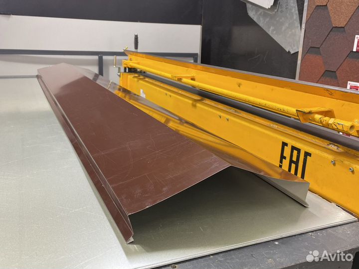 Парапет на фундамент забора коричневый цена от