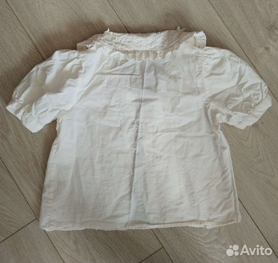 Блузка белая школьная