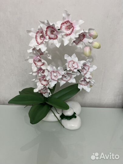 Светильник-ночник «Орхидея» из фоамирана