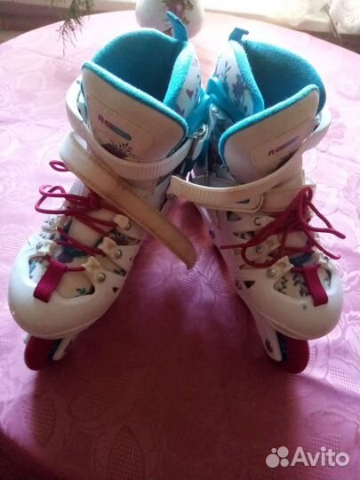 Роликовые коньки детские раздвижные