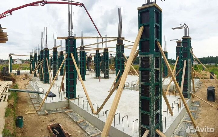 Опалубка в аренду / Аренда опалубки