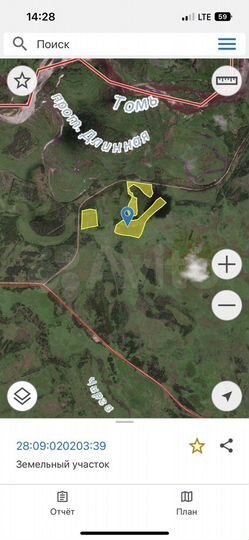 Участок 30 га (СНТ, ДНП)