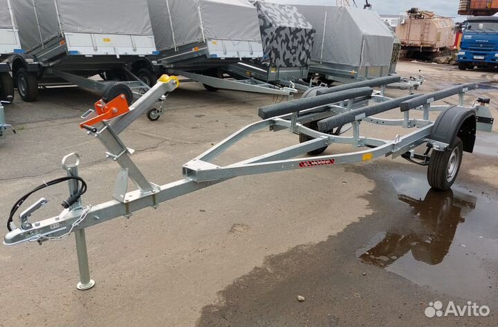Прицеп лодочный до 4.8м на рессоре 