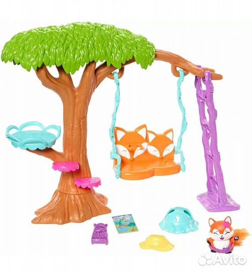 Набор игровой Enchantimals Кукла со зверюшкой Лиса