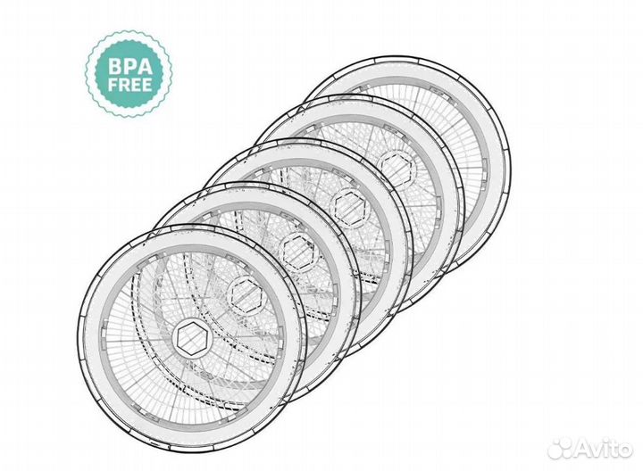 Сушилка для овощей и фруктов Kitfort KT-1937