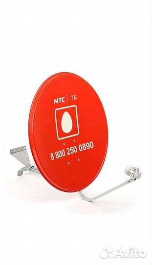 Спутниковая тарелка МТС с роутером