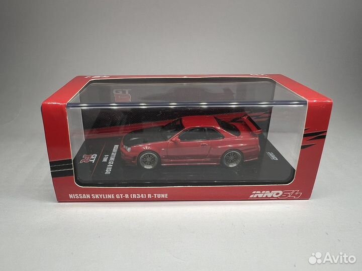 Nissan Skyline GT-R R34 inno 64 1:64