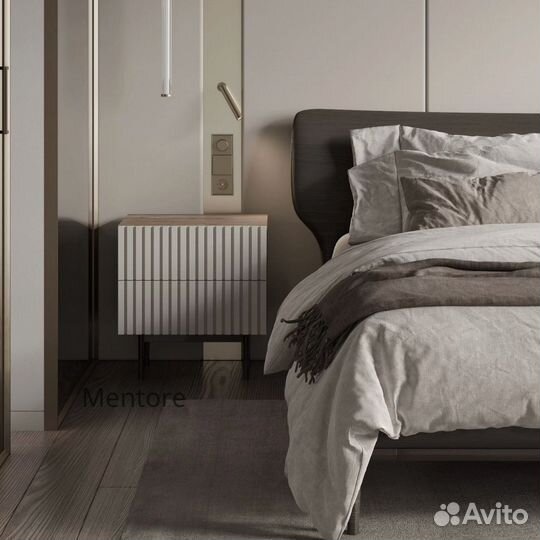 Тумбочка прикроватная Batista с ящиком