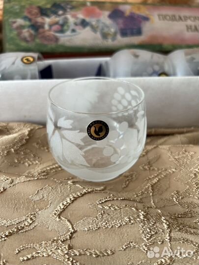 Гусь хрустальный набор