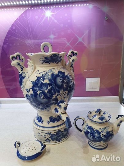 Самовар электрический Гжель