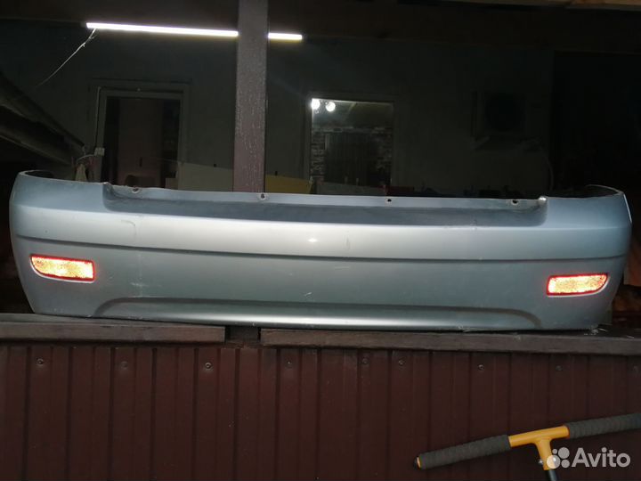 Задний бампер Priora хэтчбек оригинал