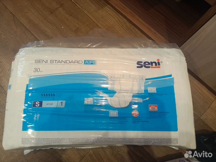 Памперсы seni для взрослых размер l.и прокладки