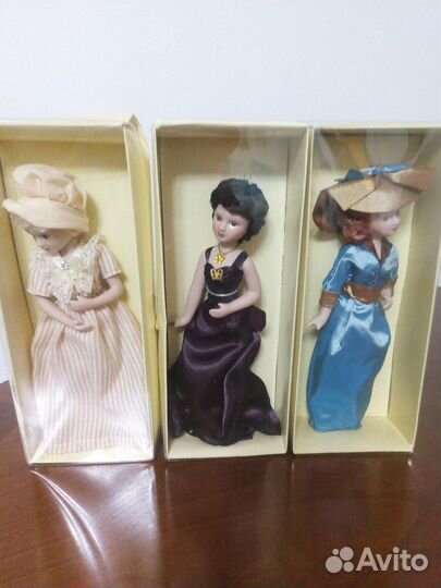 Коллекционная кукла фарфоровая