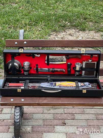 Шашлычный набор в кейсе