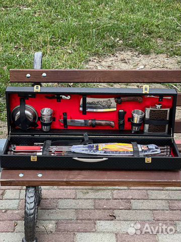 Шашлычный набор в кейсе