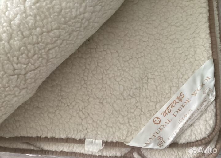 Плед из овечьей шерсти