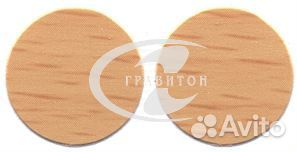 Заглушка WG самокл. D14мм (бук) 108шт