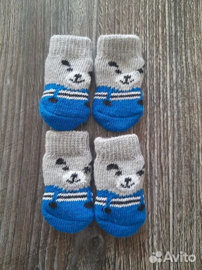 Носки для собак мелких пород