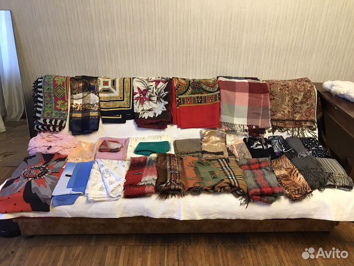 Шарфы, платки, палантины