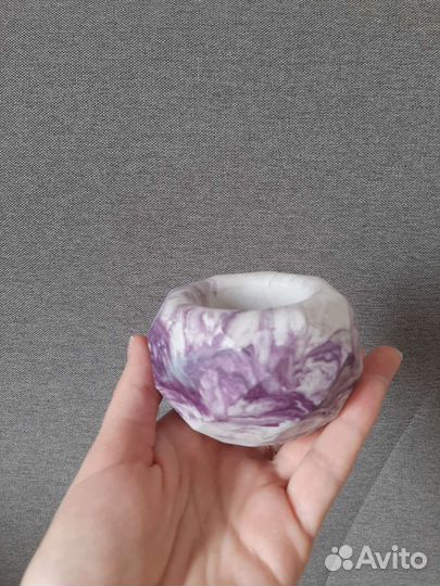 Кашпо из гипса