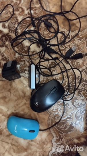 Мышь logitech и мышь genius