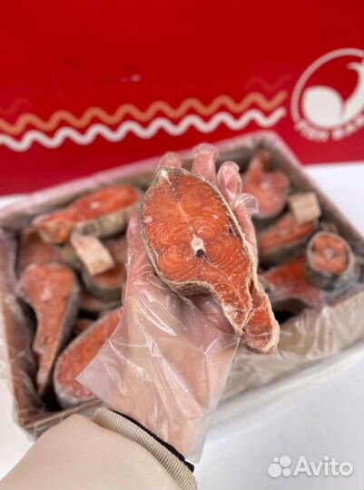 Стейки кеты оптом