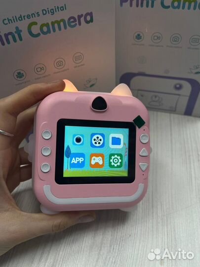 Фотоаппарат мгновенной печати детский