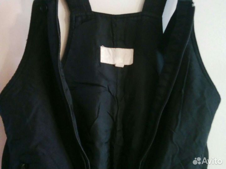 Лыжные штаны-комбинезон детские