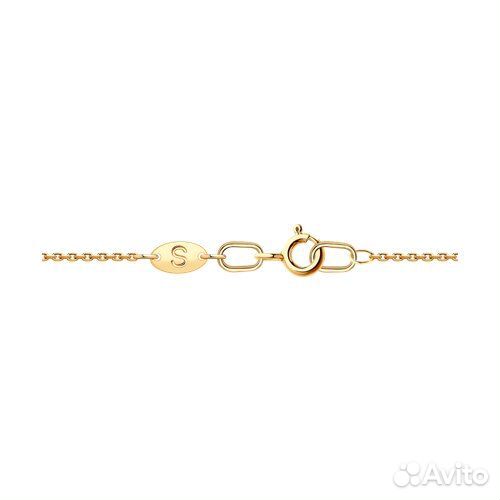 Колье sokolov из золота, 770315, р.50
