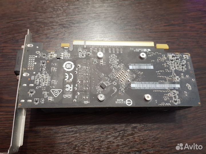 Видеокарта radeon rx 550 2gt