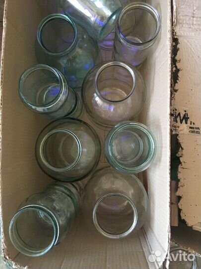Банки стеклянные 3л,1,л, 0,5л