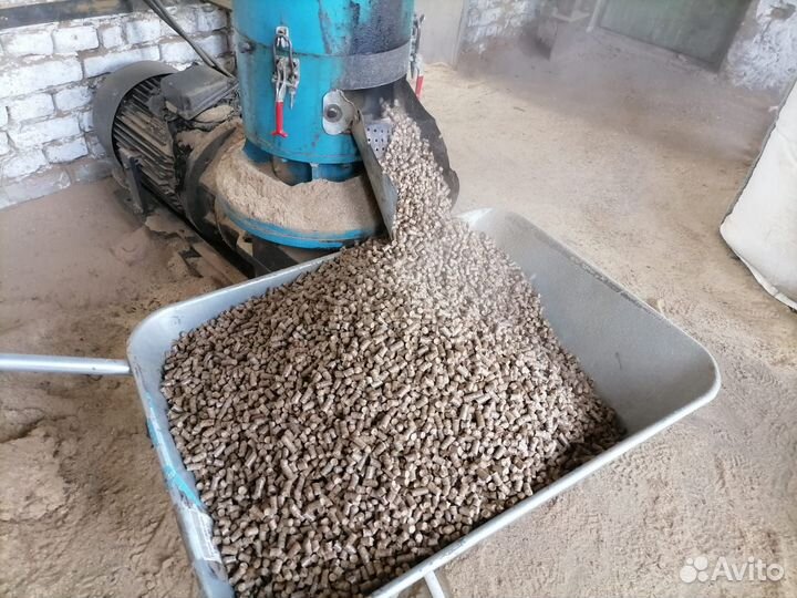 Оборудование по изготовлению топливных гранул