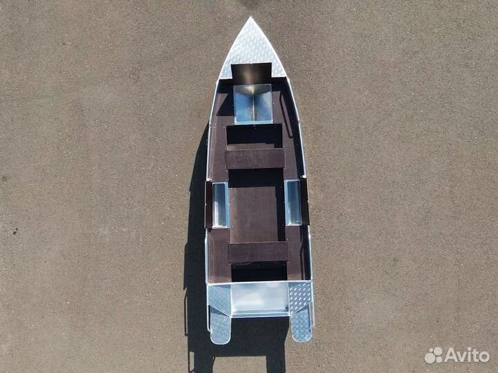 Новая алюминиевая моторная лодка Wyatboat 390M