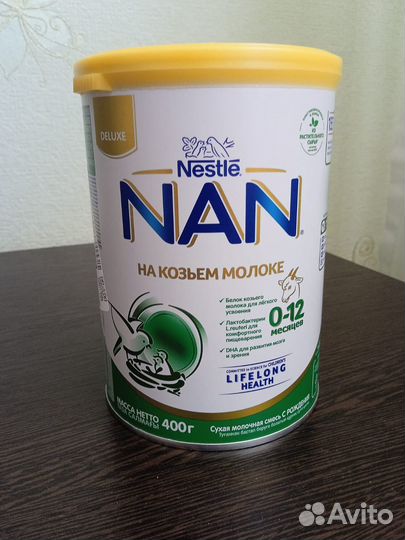 Смесь Nan на козьем молоке