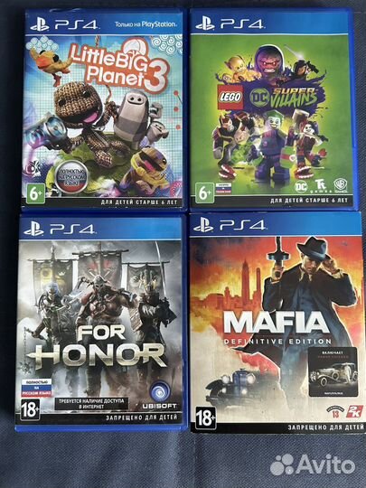 Игры ps4