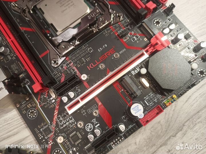 Материнская плата Kllisre+intel 2650v4 +ddr4 16Gb