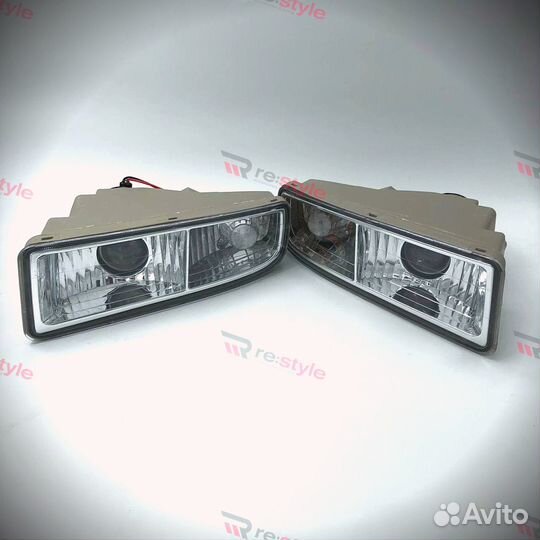 Туманки Лексус LX470 Белые