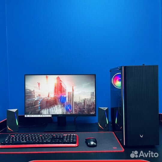 Игровой Компьютер Core i5 3470 8Gb GTX 1050Ti 4Gb